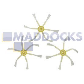 No Longer Available. Order 10-IR-03 [Compatible for iRobot Roomba 500 Series 6-Arm Side Brushes (Pack of 3)]