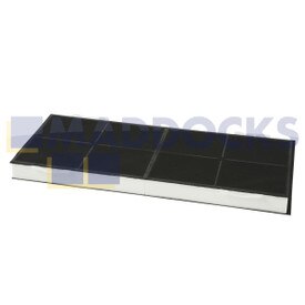 Genuíno Original BSH 'DHZ7301' Tipo Exaustor Filtro de Carvão Ativo de Carbono (422 mm x 178 mm x 30 mm)