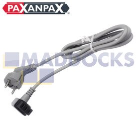 Compatível com BSH Bosch, Neff, Siemens Multi-Model Fitting Máquina de lavar loiça 2-Pin EU Mains Plug & Cabo de Alimentação