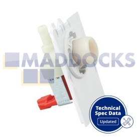 Genuine Original Bosch, Neff, Siemens Multi-Model Fitting Dishwasher Water Inlet Solenoid Valve with Fixing Plate