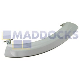 Genuíno Original BSH Bosch Siemens WM12S383GB/27, WM14S383GB/23, WM14S383GB/27 Series Branco Maçaneta da Máquina de Lavar Roupa
