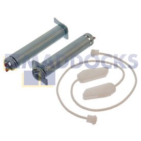 Compatible for BSH Bosch, Siemens 3VT, 5VT, S58, SMS, SPV, SR65 Series 45cm and 60cm Dishwasher Door Spring Repair Set