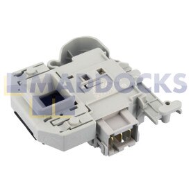 Compatível para Bosch, Siemens WAE, WAK, WAT, WM10, WM12, WM14 Tipo 'RAST 5' Tipo Intertravamento de Porta