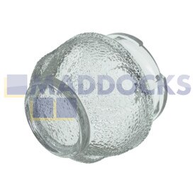 Genuine Original Bosch, Neff Multi-Model Fitting Round Stippled Rotary Locking System Type Oven Glass Light Bulb Lamp Cooker Lamp Cover Lens 