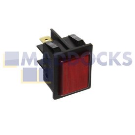 Indicador de néon vermelho numatic original genuíno