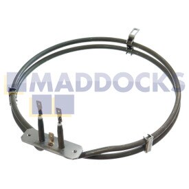 Genuíno Original Beko OIF22300X OIM22100X; Elemento de Forno Ventilador Série Lamona HJA3400, LAM3400, HJA4620 (1800W)