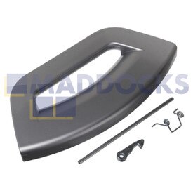 Compatível com o kit de maçaneta da porta da máquina de lavar roupa metálica da série Ariston, Hotpoint, Indesit Futura