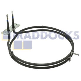 Genuína Original Indesit KFW3800, IFW6300, Série IFW4840, IFW3841PIXUK; Elemento de Forno Ventilador Série Hotpoint SA2840PIX, SA2844HIX, SA3340HIX (1800W, 240V)
