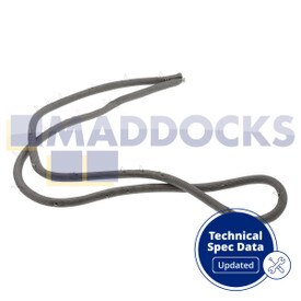 Genuine Original AEG BBP, BPE. BPK, BPS, BSK, EPE; Electrolux COP, EB6, EOC, EOE, EOP, KO, KOEA Series 27-Clip Fitting, 503mm x 371mm Type Oven Door Gasket Seal