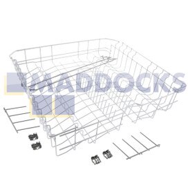 Genuine Original Electrolux Dishwasher Basket, Upper, Silver