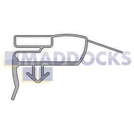 Genuine Original Electrolux Magnetic Seal, Service, A1699, 56