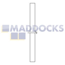 Genuine Original Electrolux Sealing Strip, Back Panel, 485X6