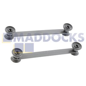 Genuine Original Electrolux Wheel Support Kit, Grey, Left-Ri
