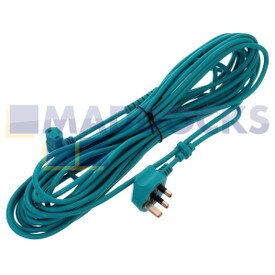 Genuine Original Truvox VTVe Valet Tub Vac eco Type 2-Core Teal Power Cord Cable (12m)
