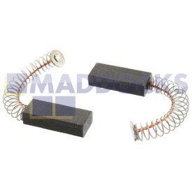Compatível para escovas de carbono Aquavac VC154 620 (25 mm x 11 mm x 6 mm, pacote de 2)