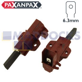 Compatível com escovas de carbono Indesco/ICE Motor '3rd Type' (26 mm x 12,5 mm x 5 mm, pacote de 2)