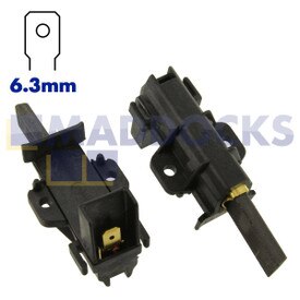 Compatível com escovas de carbono Arcelik Motor 'Type L93MF7' (35mm x 12mm x 5mm, Pack de 2)