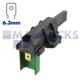 Escova de carvão do motor da máquina de lavar roupa original Beko WM, WMB, WMD (Pacote de 1)