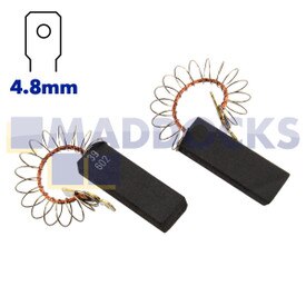 Escovas de carbono laminado de alta qualidade Bosch, Neff, Siemens originais genuínos Bosch Motor Fitting de alta qualidade (36 mm x 12 mm x 5 mm, pacote de 2)