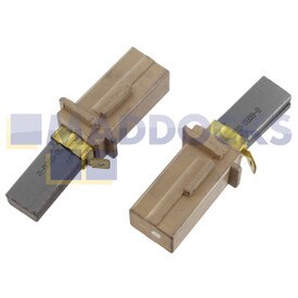 Escovas de carbono genuínas e originais da Ametek Lamb produzidas para motores de 7,2" 220-240V para comutadores de 28 barras, 1,339" (833450-56, 26 mm x 14 mm x 8 mm, pacote de 2)