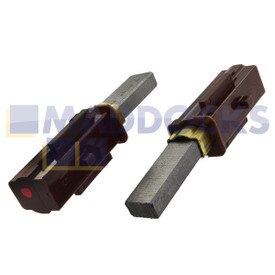 Escovas de carbono genuínas originais Ametek Lamb produzida com mecanismo de parada automática para motores 220-240V de 4,3, 4,8 e 5,7" para comutadores de 22 barras, 1,125" (833472-50, 30 mm x 11 mm x 6,5 mm, pacote de 2)