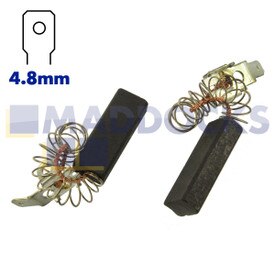 Compatível com o tipo Miele W400; Philco WMN1062 Softline, WNN1062 Gold Seal Motor Escovas de Carbono (28 mm x 10 mm x 6,2 mm, Pacote de 2)