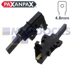 Compatível para escovas de carbono Ceset Motor (34 mm x 13,5 mm x 5 mm, pacote de 2)