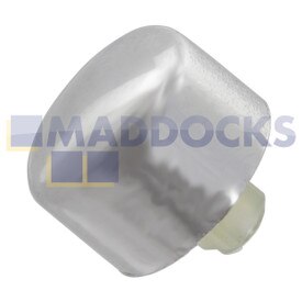Botão de interruptor com cúpula cromada AGA Rangemaster original genuíno