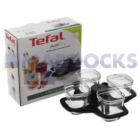 Genuine Original Tefal Actifry Express, Actifry Original FZ75, FZ74, GH84, 2 em 1 YV96, Família AH90, Copos de Assar Essential FZ30 Series (Pacote de 4)