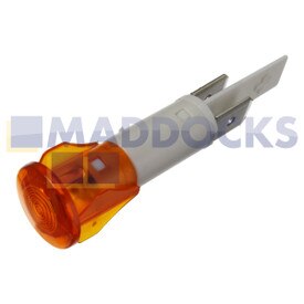Genuine Original Smeg Orange Warning Lamp