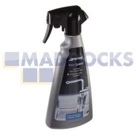 Limpador de superfície de aço inoxidável genuíno Smeg 'Inox Splend' (500 ml)