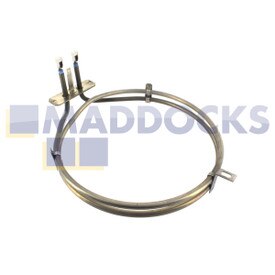 Genuíno Original EGO Ariston DB, FB, FR; Canhão C; Creda S; Hotpoint AHP, BD, BS, BU, DE, DQ, DY, EG, EW, KD, SC, SY, UE, UQ, UY; Indesit FID, FIE, FV, K, KD Elemento de Forno Ventilador Série (2000W)
