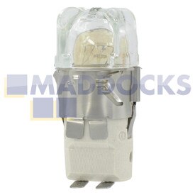 Genuine Original BSH Bosch CH, FRM, HB, HBA, HBN, HBA, HN, HEV, HGG, HGV, HR, U, Série VVH Conjunto completo do suporte da lâmpada do forno