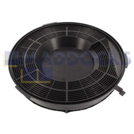 Compatível com filtro de carvão de carvão Elica Tipo 28 (240 mm x 33 mm, embalagem com 1)