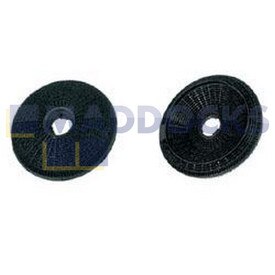 Genuine Original Indesit Adaptable Best Type 190 Carbon Charcoal Filter (190mm x 41mm, Pack of 2)
