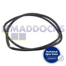 Vedação de gaxeta de porta de 4 lados Rangemaster original genuíno, fogão universal de lazer de 4 lados com clipes de esticar para ajustar