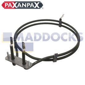 Compatível com Hygena, Diplomat, Schreiber APL3311-3421-3811-4310, SCH3341-4340-4440, Baumatic, Belling, Elemento de Forno Ventilador Série Gorenje (2200W, 230V)