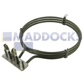 Compatível com Miele, Imperial Ambiente Plus, Gala, Twinset Comfort, Premium H300, H3000, Elemento de Forno Ventilador Série H4000 (0111R400, RL65, 2100W, 230V)
