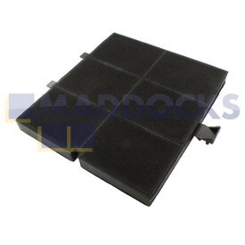 Compatível com BSH Bosch DHZ5205(00), DKE, HBN7050GB/01; Neff D9, T2346N1/01, T2754N0/01, T29R8N0/01, U1722N0GB/03; Siemens LC47, HB131550B/02 Filtro de Carvão de Carbono (Pacote de 1)