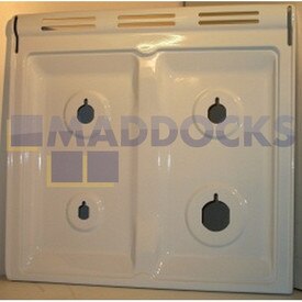 No Longer Available. Discontinued [White Enamelled Hob Top Assembly]