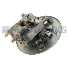 Canhão universal, Belling, Hotpoint, Indesit, Jackson, Creda Montagem do motor do ventilador do forno multimodelo (eixo 22mm x 6mm, 28W, 220-240V, 50-60Hz)