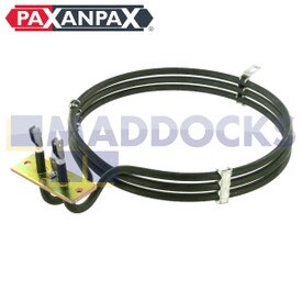 Compatível para Zanussi BM, BMC, BMN, BMS, BMW, BMX, BST, FMC, GIX, HM, HMW; Moffat, MS60, MS65; Elemento de Forno Ventilador Série Thorn BS690GR (2500W, 240V)