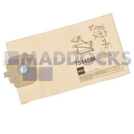 Genuine Original Taski Vento 8, Baby Bora Series Vacuum Cleaner Paper Dust Bags (Pack of 10)