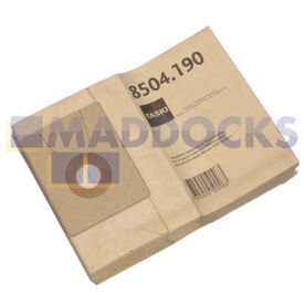 Genuine Original Taski Dorsalino Series Vacuum Cleaner Paper Dust Bags (Pack of 10)