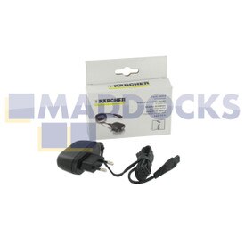 Genuine Original Karcher WV50, WV50+, WV75 Series 2-Pin European Style AC Power Adapter Unit