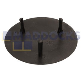 Tampa de roda original genuína Zanussi ZGBBQ3B01-C, ZGBBQ4B01-C para churrasqueira