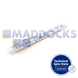 Genuine Original Russell Hobbs RH90AFF201B 91cm American Fridge Freezer LED Light Board