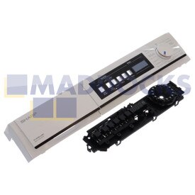 Genuine Original Vestel Produced Sharp B3T2 ES-NFB8141WD, 8kg, 1400RPM Type Washing Machine Fascia Control Panel