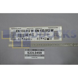 Genuine Original Vestel Package Label