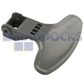 Maçaneta de porta de máquina de lavar roupa original Beko WMB81441LAM